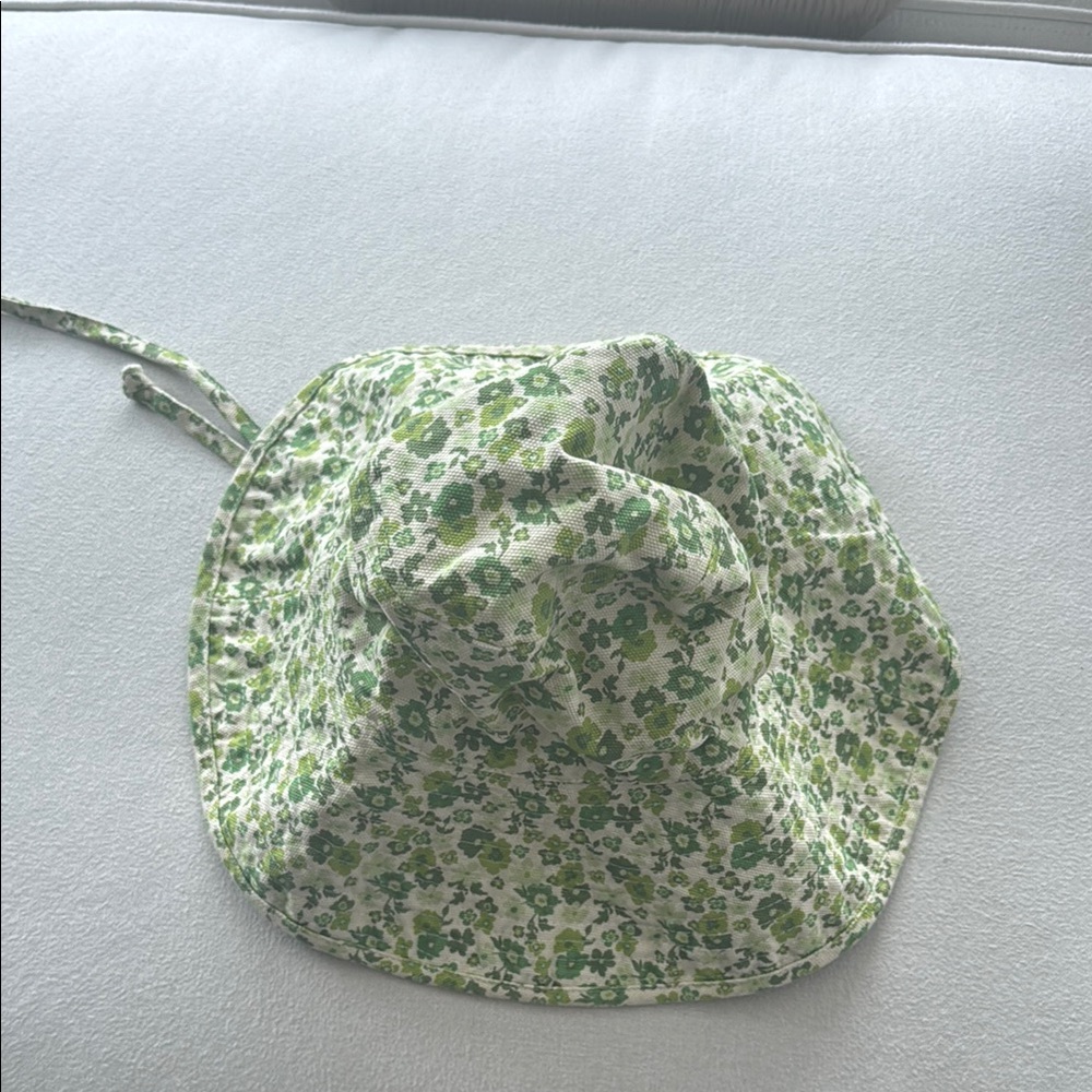 Lack Of Color Green and White Hat